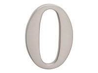 COBRA Číslice 0 - 10 cm, matný nikl