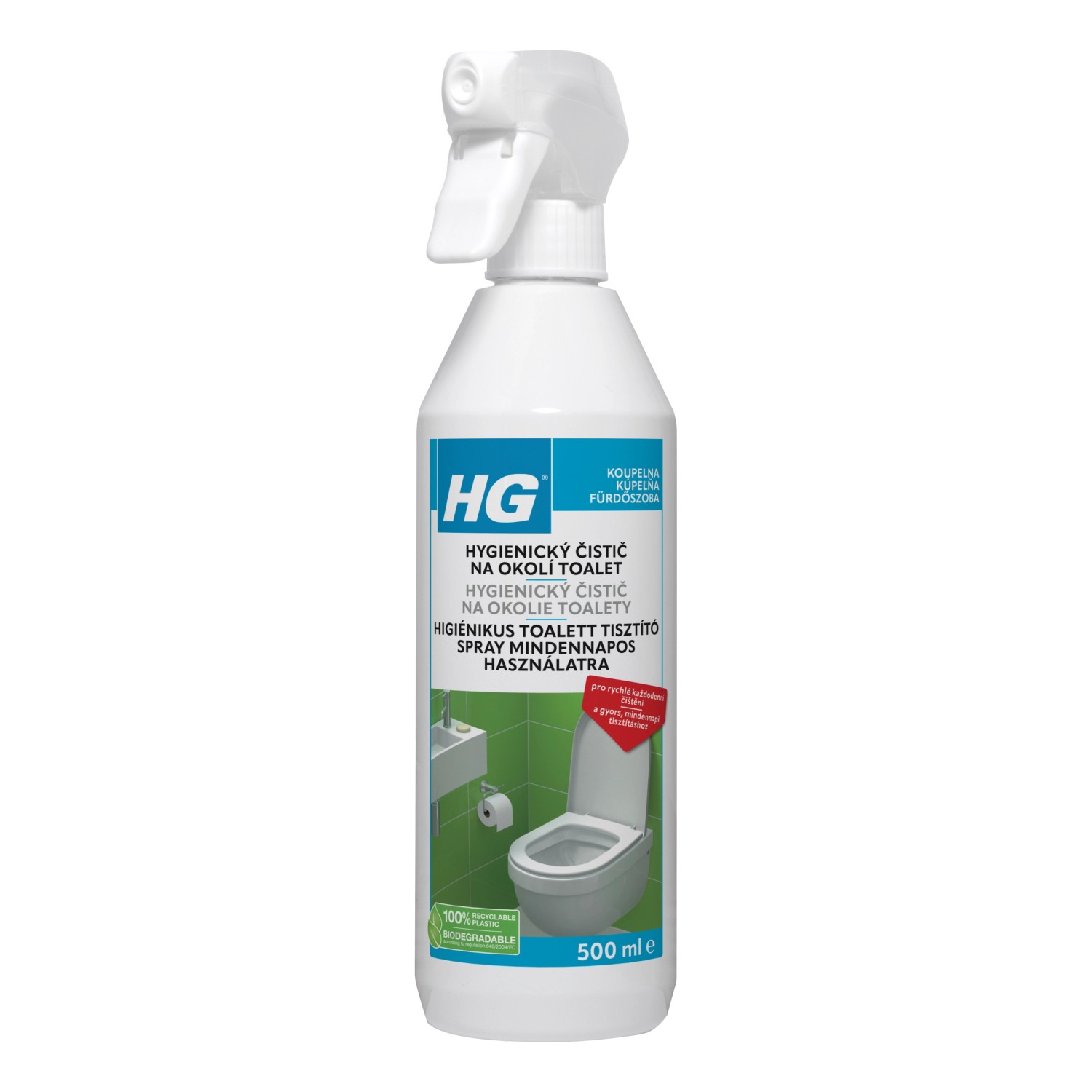 HG každodenní hygienický sprej 500ml