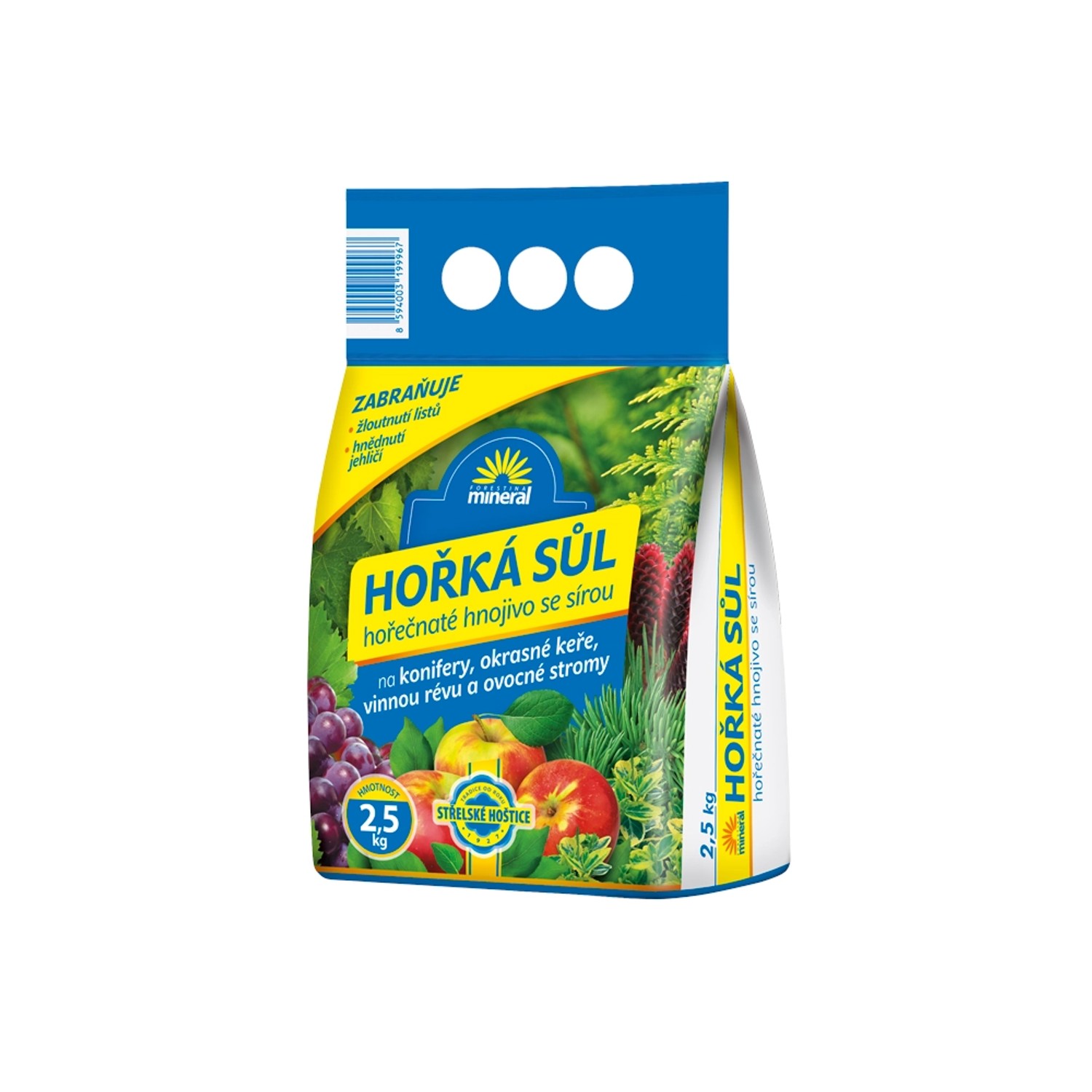 Forestina Hořká sůl, hořečnaté hnojivo se sírou 2,5 kg
