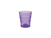 Plastkon Květináč Orchid transparentní fialový pr. 11 x 17,5 cm