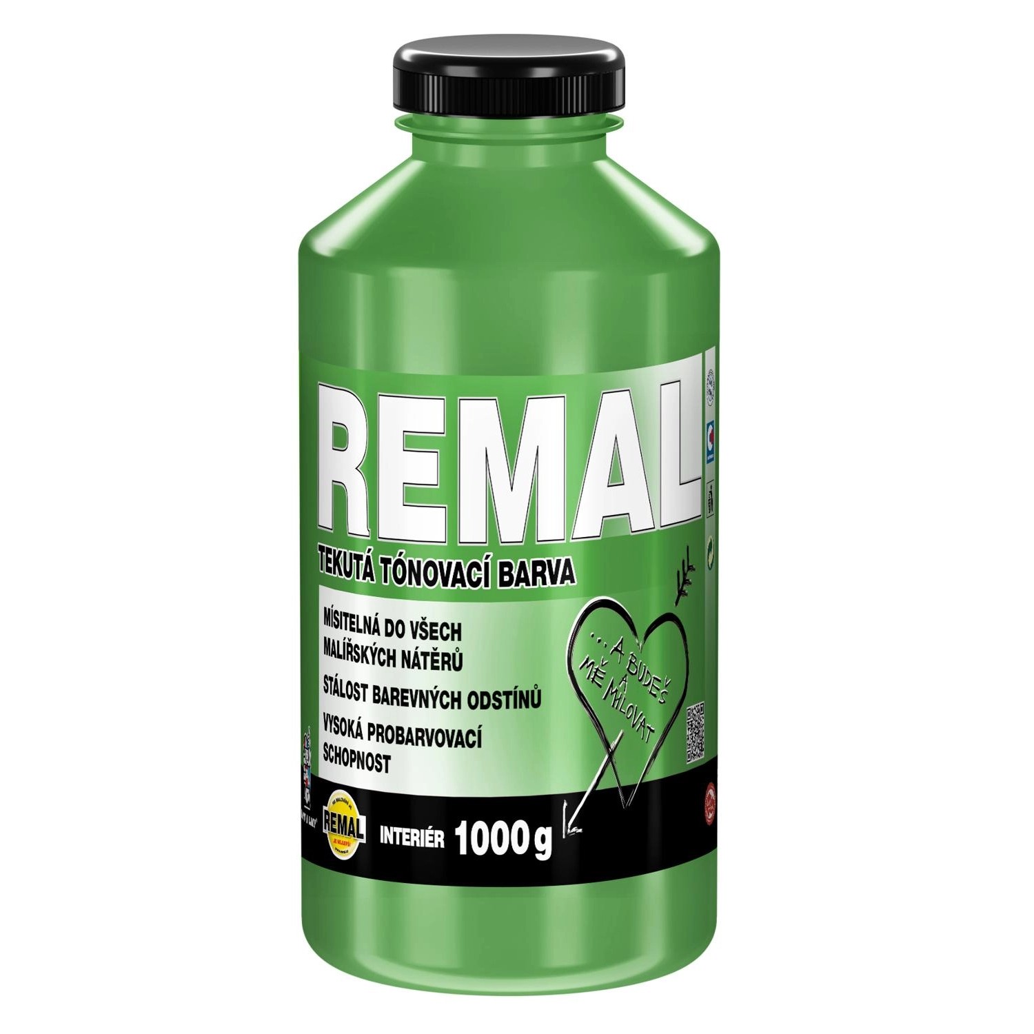 REMAL Tekutá tónovací barva 0530 hrášková 1 kg