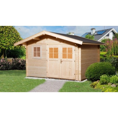 Weka Dřevěný zahradní domek 109 vel. 2, přírodní, 340 x 300 cm