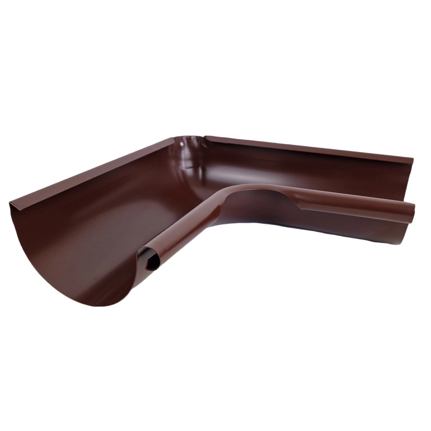 COVERNIT Roh žlabu 250/80 vnější čokoládově hnědý RAL 8017, 250 mm