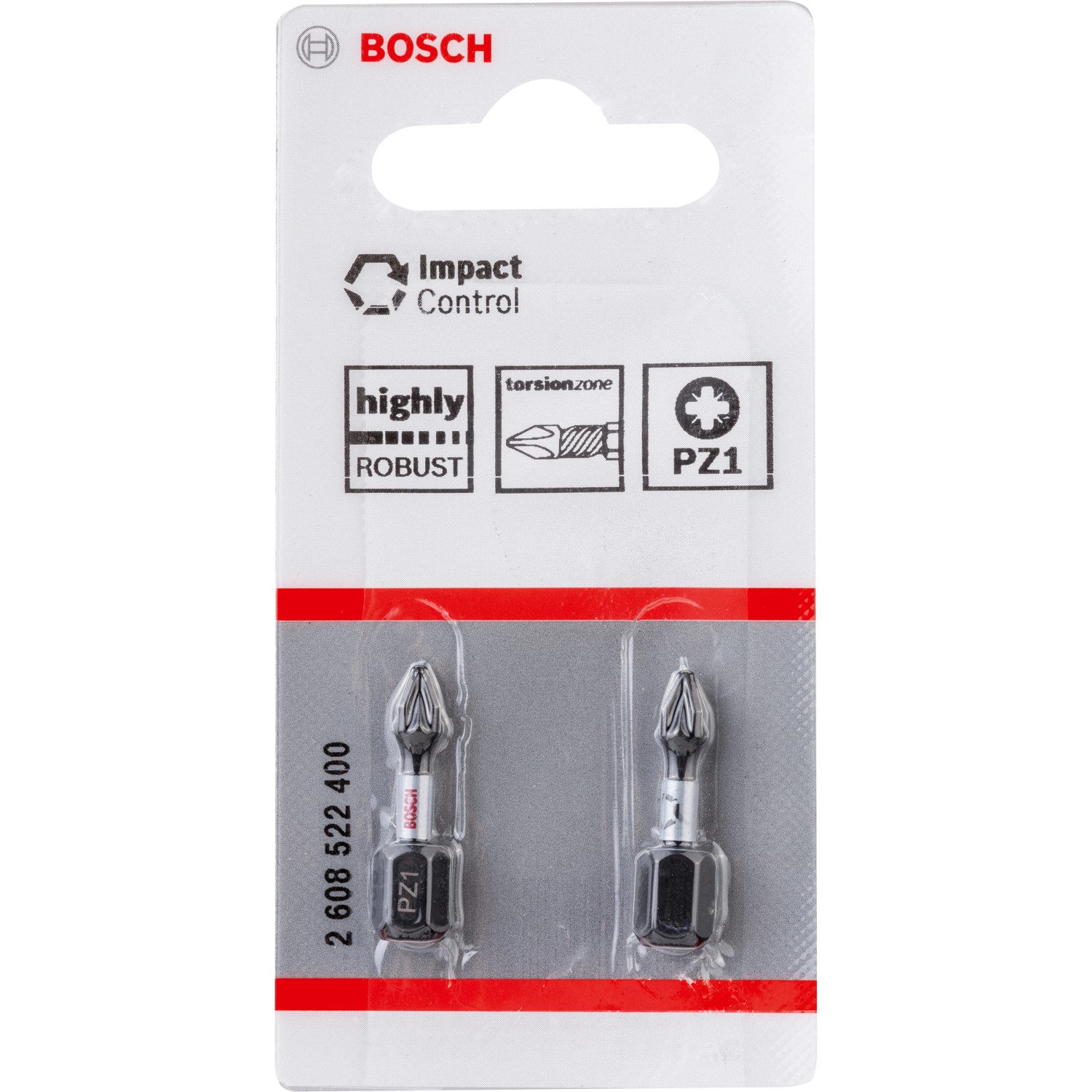 Bosch Šroubovací bit PRO Impact PZ1, 25 mm, 2 ks