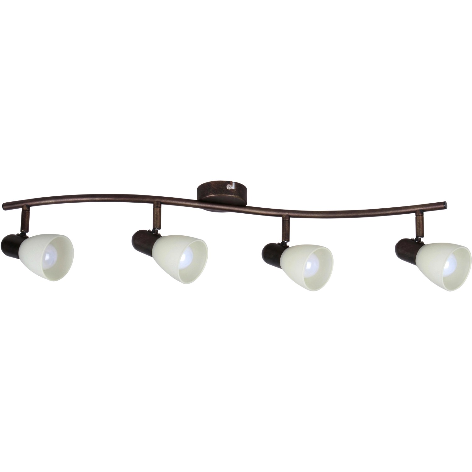 Rabalux Stropní 4bodové svítidlo Soma, antická hnědá, 8 x 17 x 70 cm