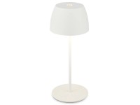 BRILONER Dobíjecí stolní lampa Serina Mini 2,5W 150lm 2700K bílá pr. 8x20 cm BRILONER Dobíjecí stolní lampa Serina Mini 2,5W 150lm 2700K bílá pr. 8x20 cm