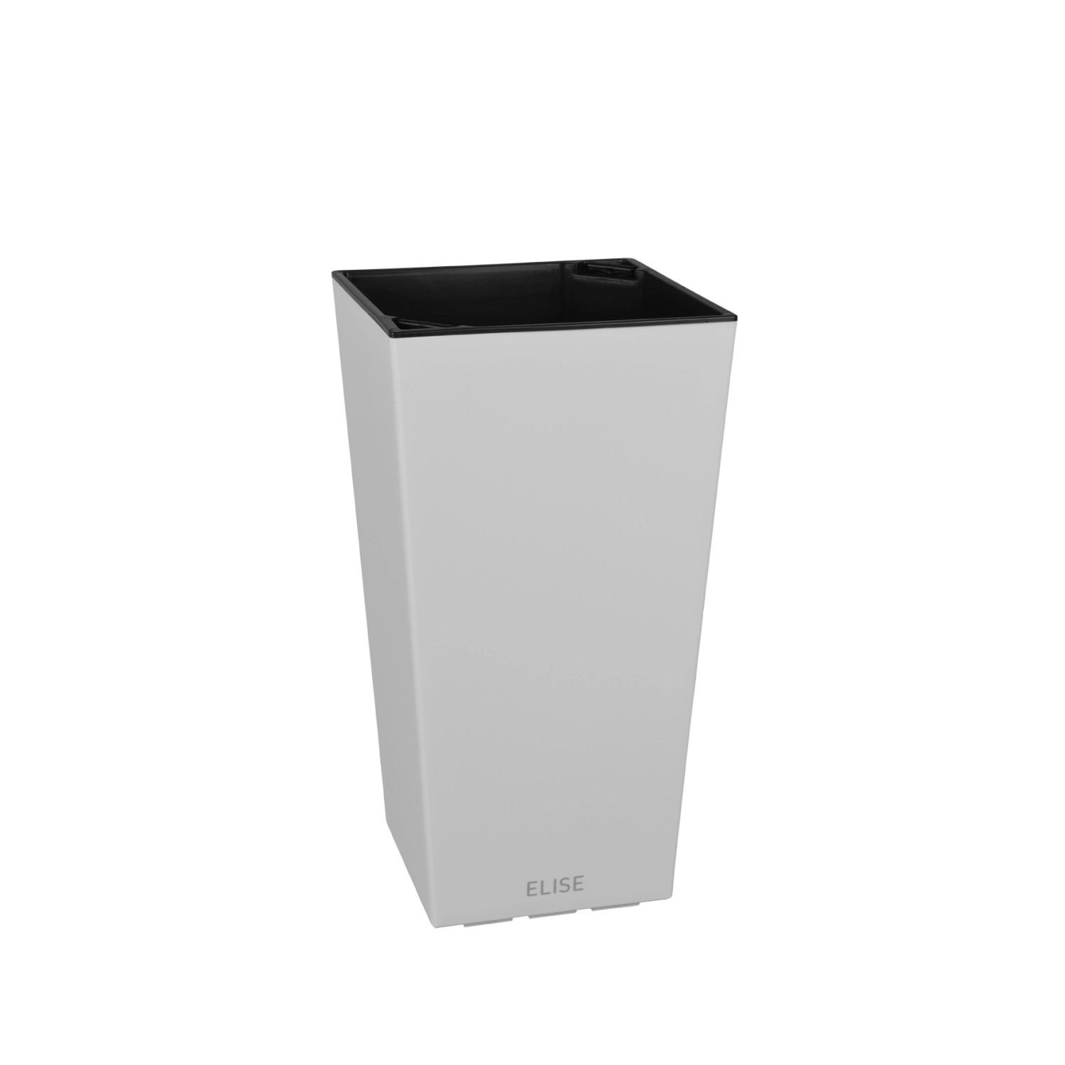 Plastkon Dekorativní květináč Elise bílý matný 25 x 25 x 46 cm