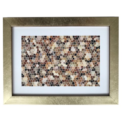 Bondecor Fotorámeček plastový, lišta 16/11 mm, zlatý, 13 x 18 cm