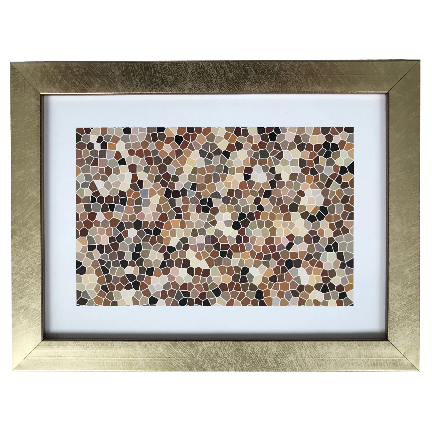 Bondecor Fotorámeček plastový, lišta 16/11 mm, zlatý, 24 x 30 cm