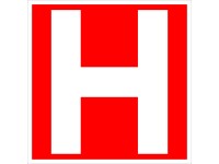 Tabulka Hydrant 150 mm x 50 mm