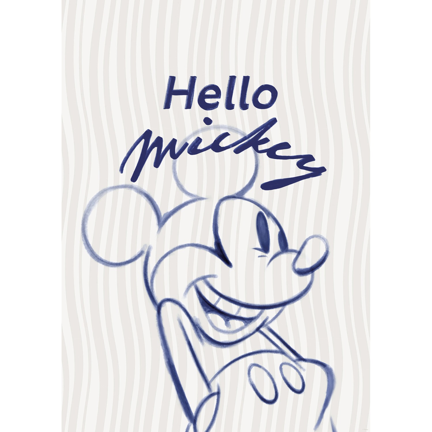 Komar Plakát Disney Mickey Mouse Hello 50 x 70 cm