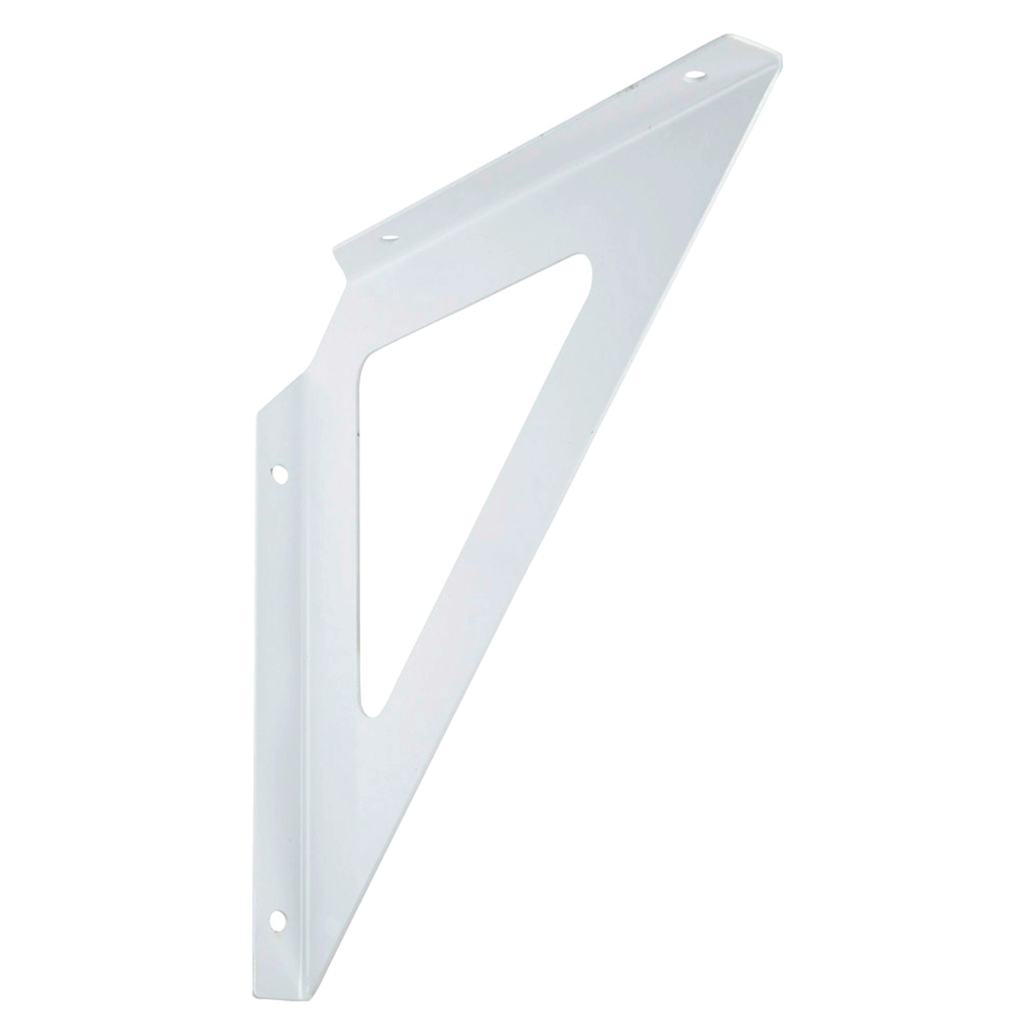 OBI Trojúhelníková konzole Nyx bílá 190 mm x 190 mm