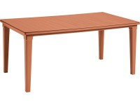 Keter Jídelní stůl Futura, golden ochre, 165 x 95 x 75 cm