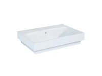 Roca Nábytkové keramické umyvadlo Luna, bílá, 60 cm