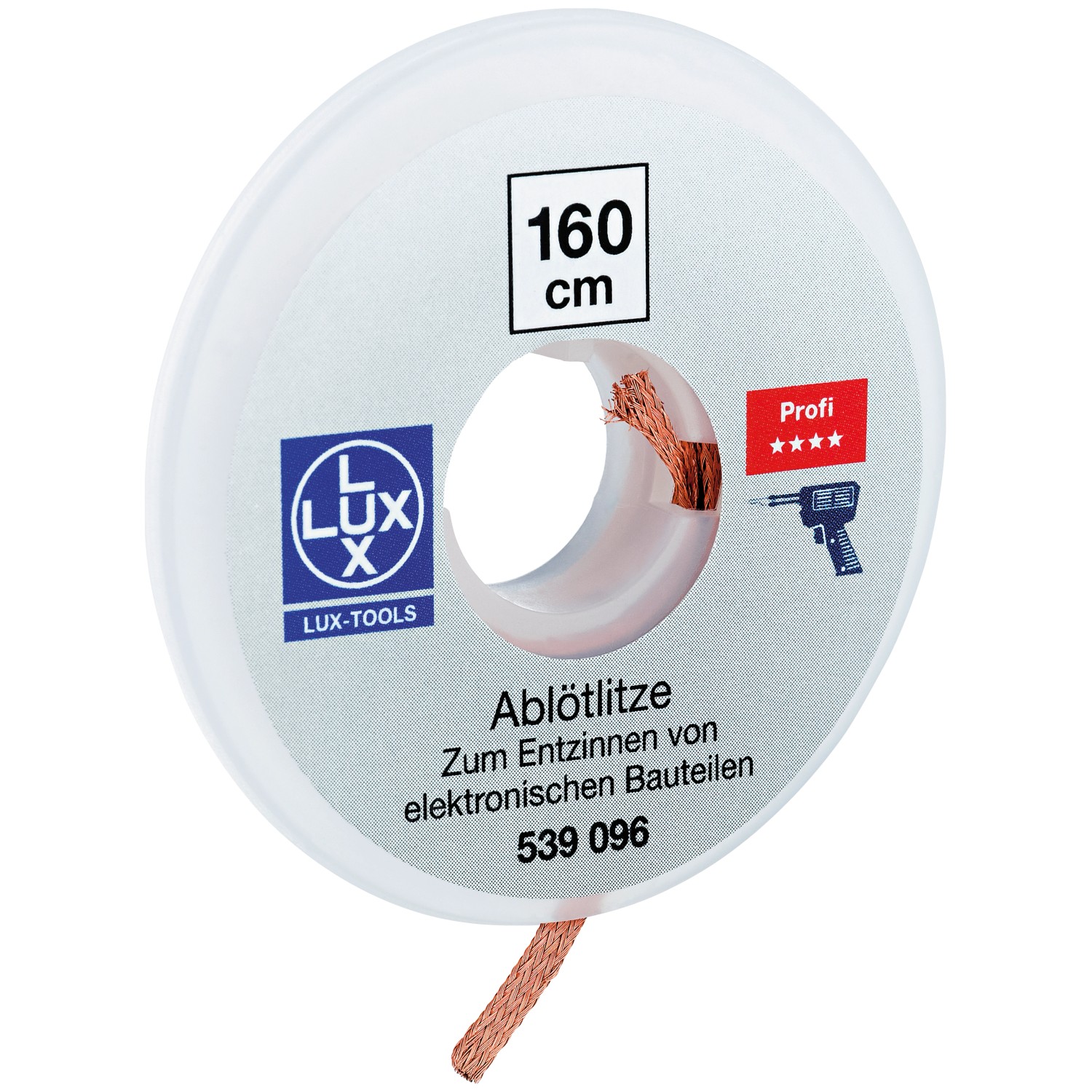 LUX Odpájecí knot pro elektroniku průměr 2 mm 1,6 m