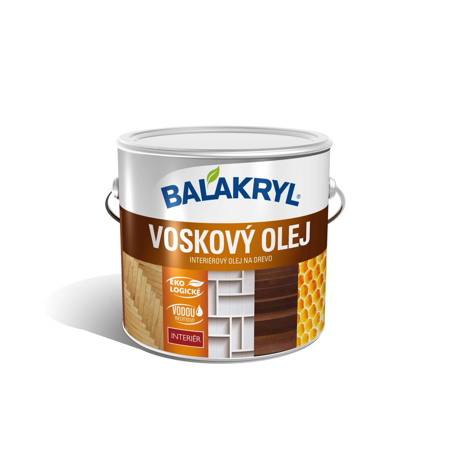 BALAKRYL Voskový olej na dřevo dub bílý 2,5 l