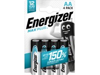 Energizer Max Plus Alkaline AA baterie Mignon, 4 ks Energizer Max Plus Alkaline AA baterie Mignon, 4 ks