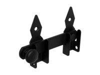 Domax Závora zahradní WOGO 120, černá duplex, 120 x 25 mm