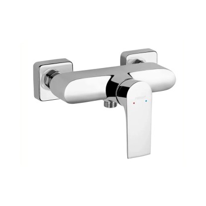 Novaservis Nástěnná sprchová baterie Algeo Square 82061/1,0 bez přísl., 150 mm