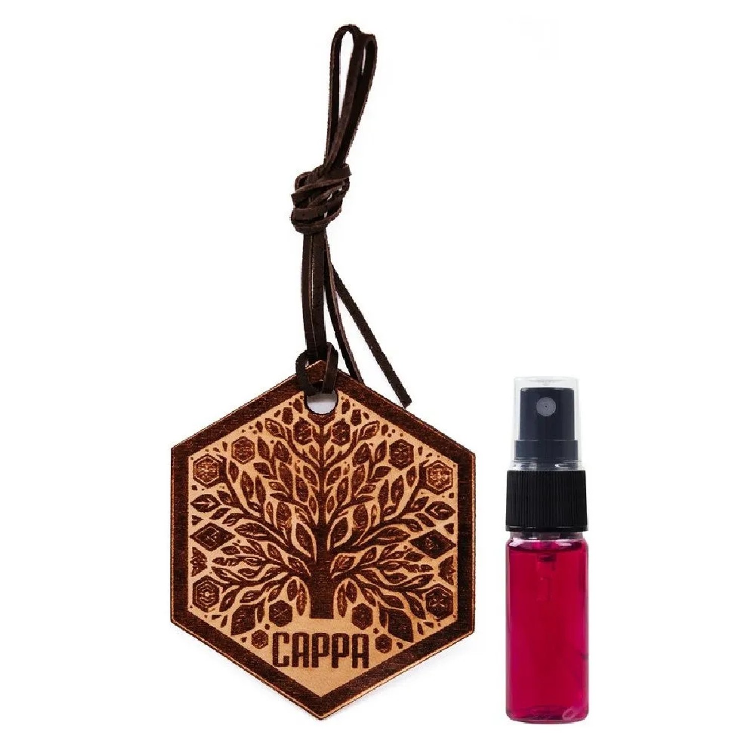 CAPPA Autovůně Aroma Leather Tree Cherry Set