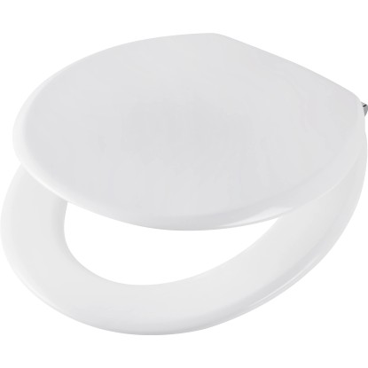 baliv WC sedátko Laya s dřevěným jádrem, SoftClose, bílá