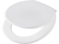 baliv WC sedátko Laya s dřevěným jádrem, SoftClose, bílá