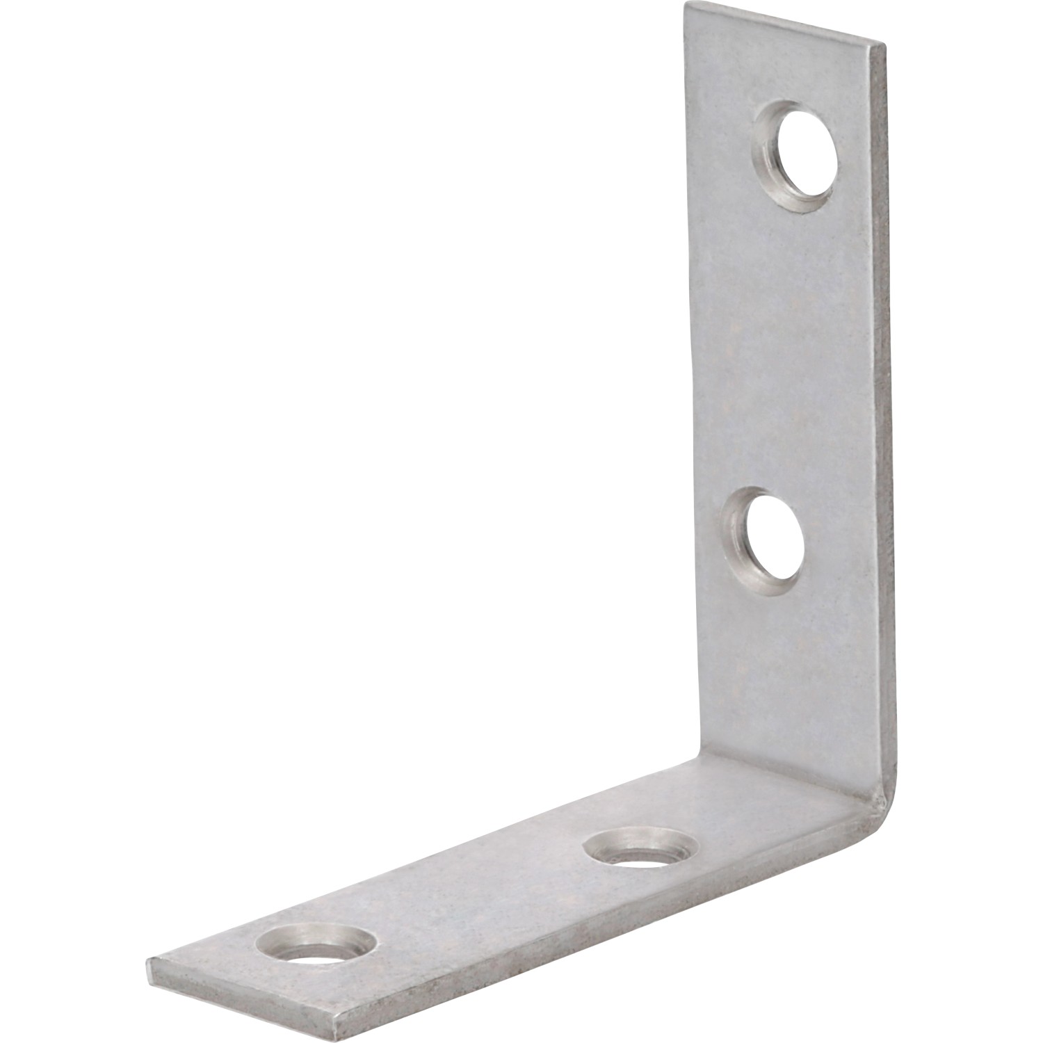 Nábytkový úhelník, ušlechtilá ocel, 60 mm x 60 mm x 18 mm
