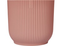elho Květináč Vibes Fold Round narůžovělý pr. 14 x 13 cm