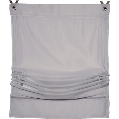 OBI Shrnovací roleta Easy-Fix šedá 140 x 170 cm