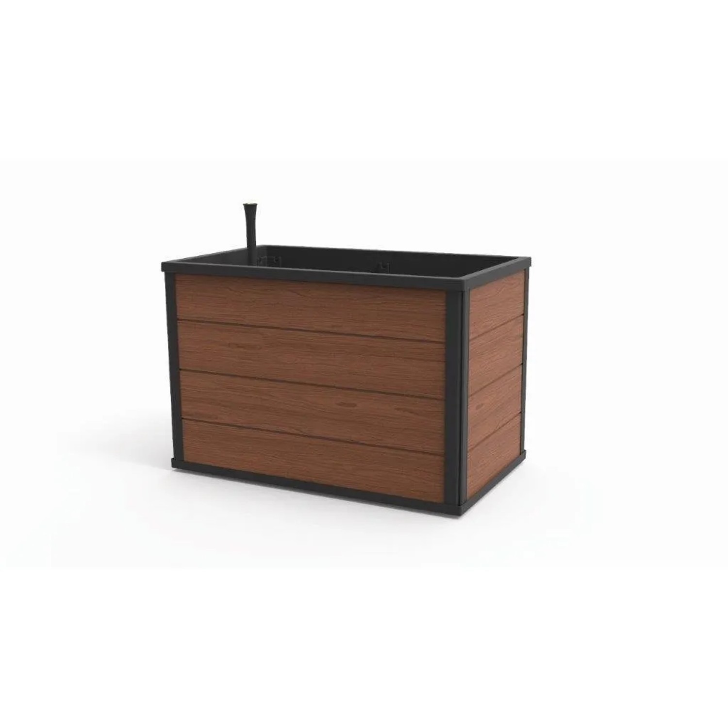 KETER Vyvýšený záhon Maple Mobile Urban hnědý 65 x 99 x 58 cm
