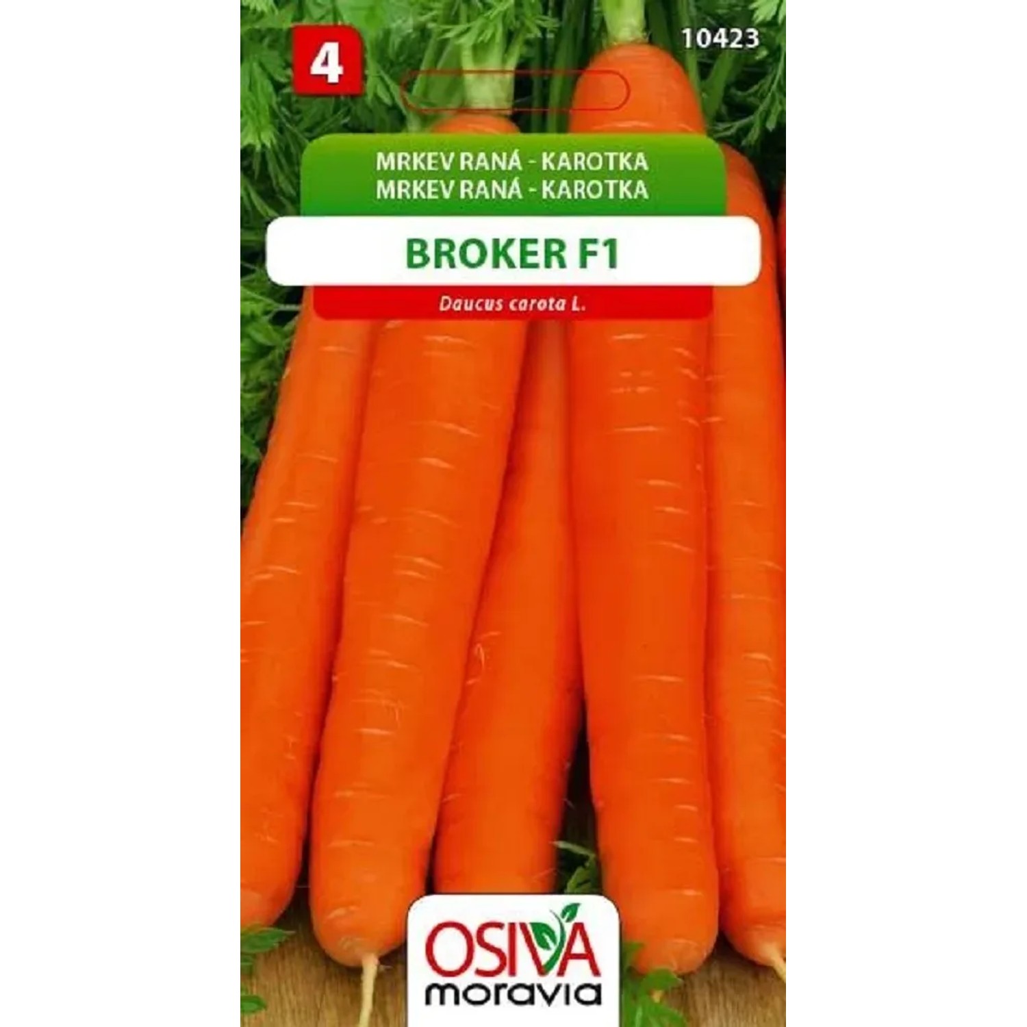 Semienka Mrkev raná karotka Broker F1
