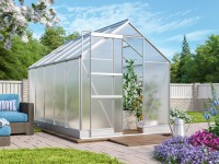 Vitavia Skleník Apollo 6200 vč. základny, HKP 4 mm, hliník, 193 x 321 cm