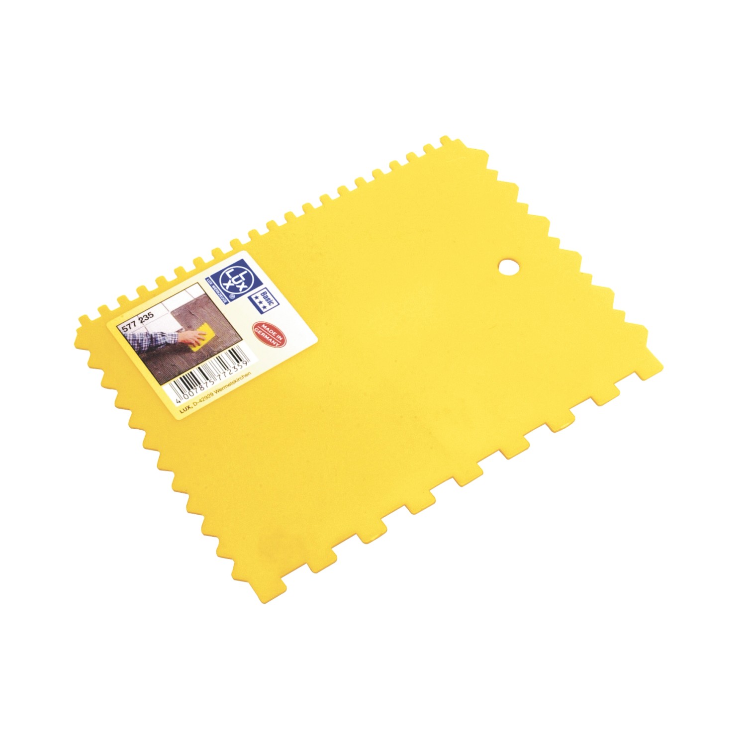 LUX Zubatá špachtle 180 mm Classic