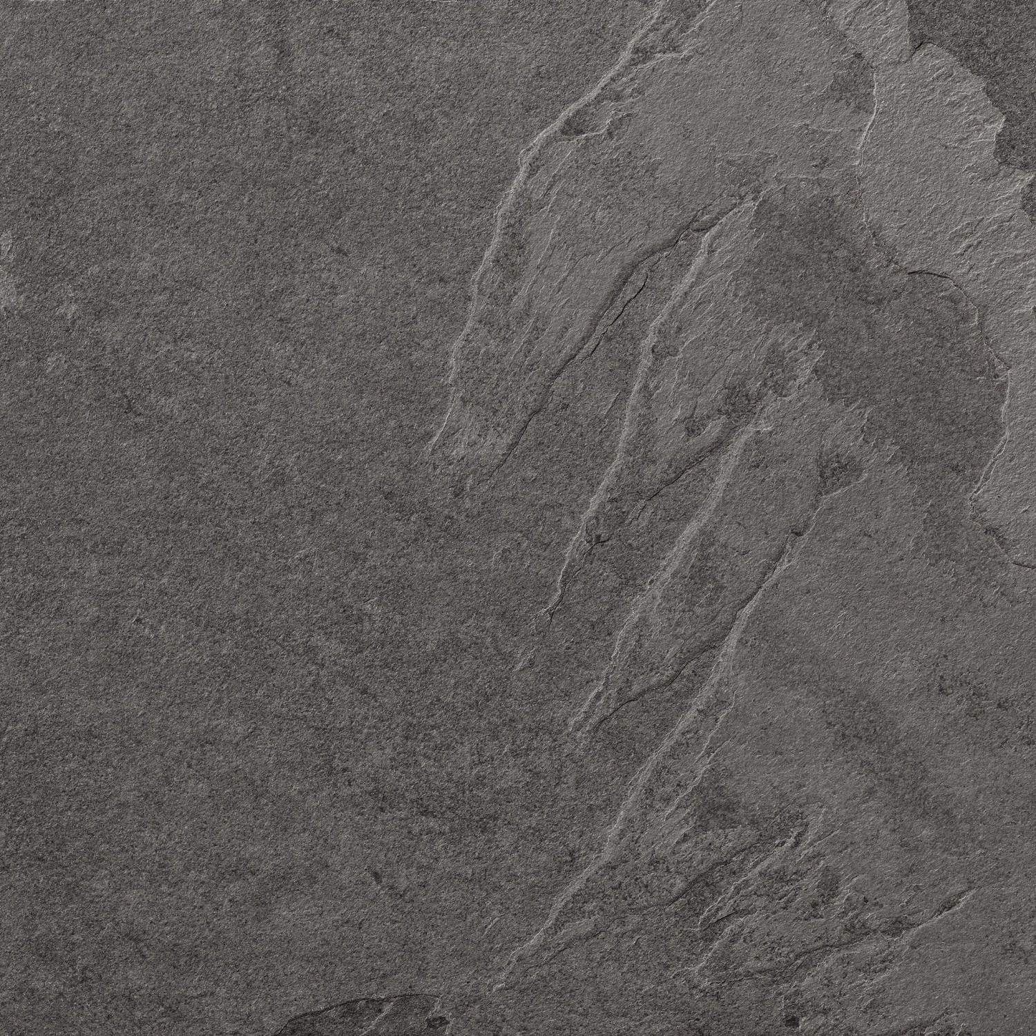 Euro Stone Terasová dlaždice FZG Schieferoptik, černá, 60 x 60 x 2 cm, 2 ks