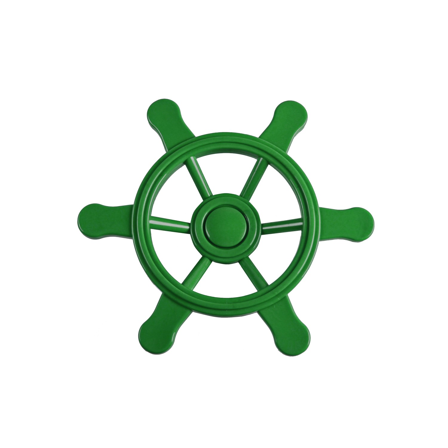 SwingKing Pirátské kormidlo zelené, pr. 21,5 cm