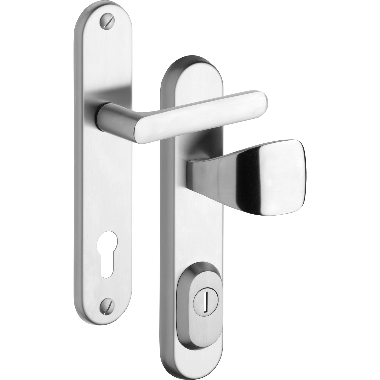 Rostex Bezpečnostní kování klika - knoflík R1 / 90 mm