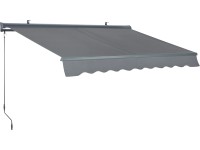 OBI Kloubová markýza Belport s motorem, antracitová, 300 x 200 cm