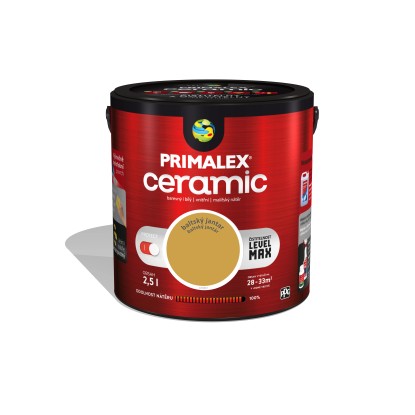 PRIMALEX Vnitřní malířský nátěr Ceramic Baltský jantar 2,5 l