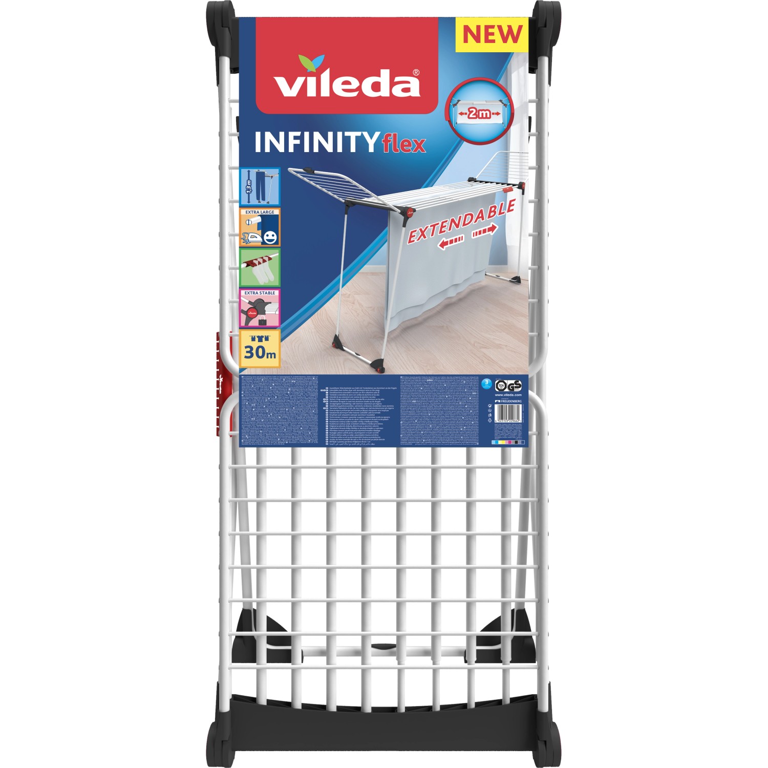 Vileda Infinity flex sušák na prádlo