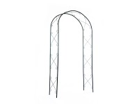 Kovová opěra na popínavé rostliny, 230 x 100 x 37 cm