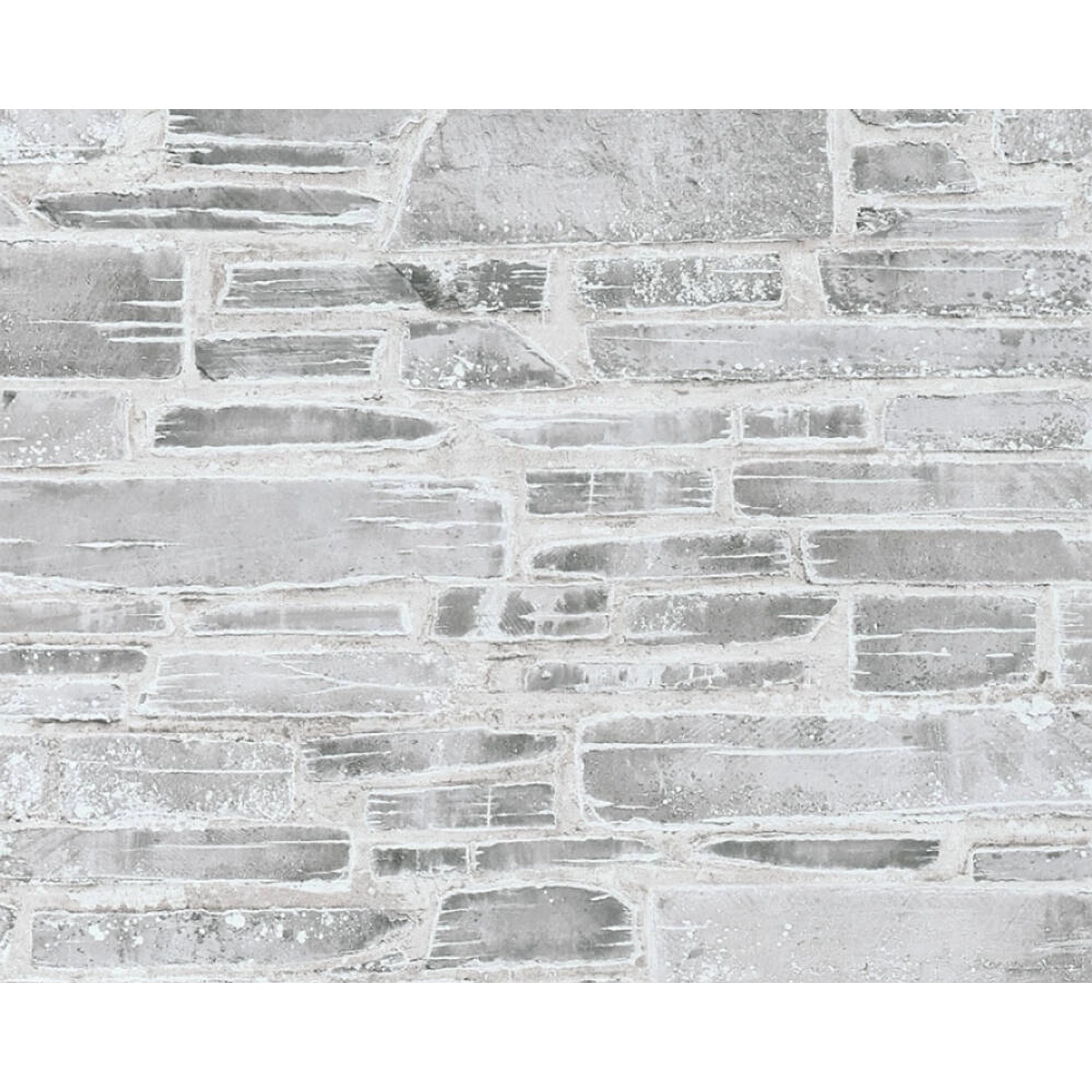 A. S. Creation Tapeta papírová IL DECORO Kameny, šedo-béžová