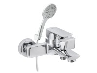 Rubineta Nástěnná vanová baterie Modena-10/K s přísl., chrom, rozteč 150 mm