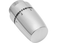 Termostatický ventil přímý tvar, chrom, 21 mm (R 1/2) x 18,6 mm (RP 1/2)