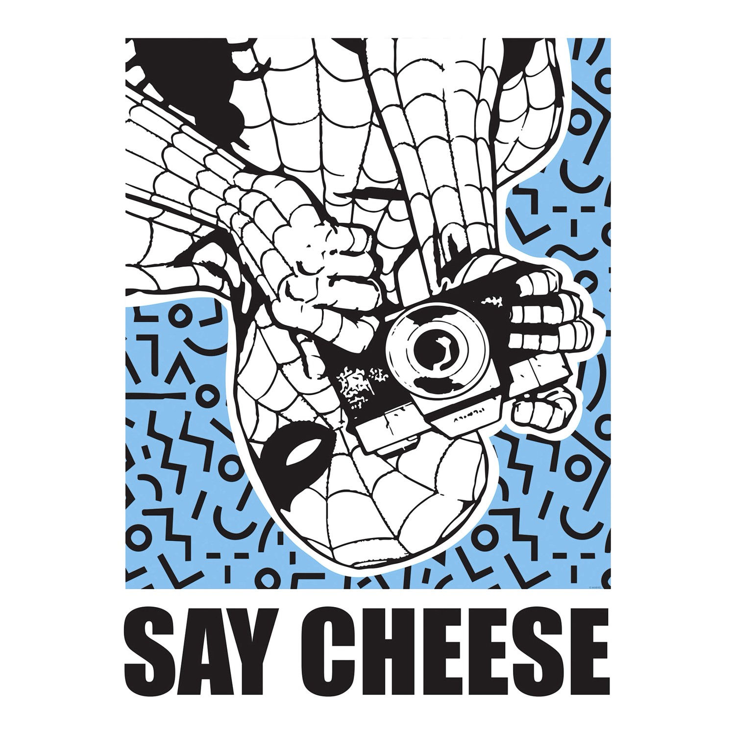 Komar Plakát Marvel Spider-Man Say Cheese Blue 50 x 70 cm