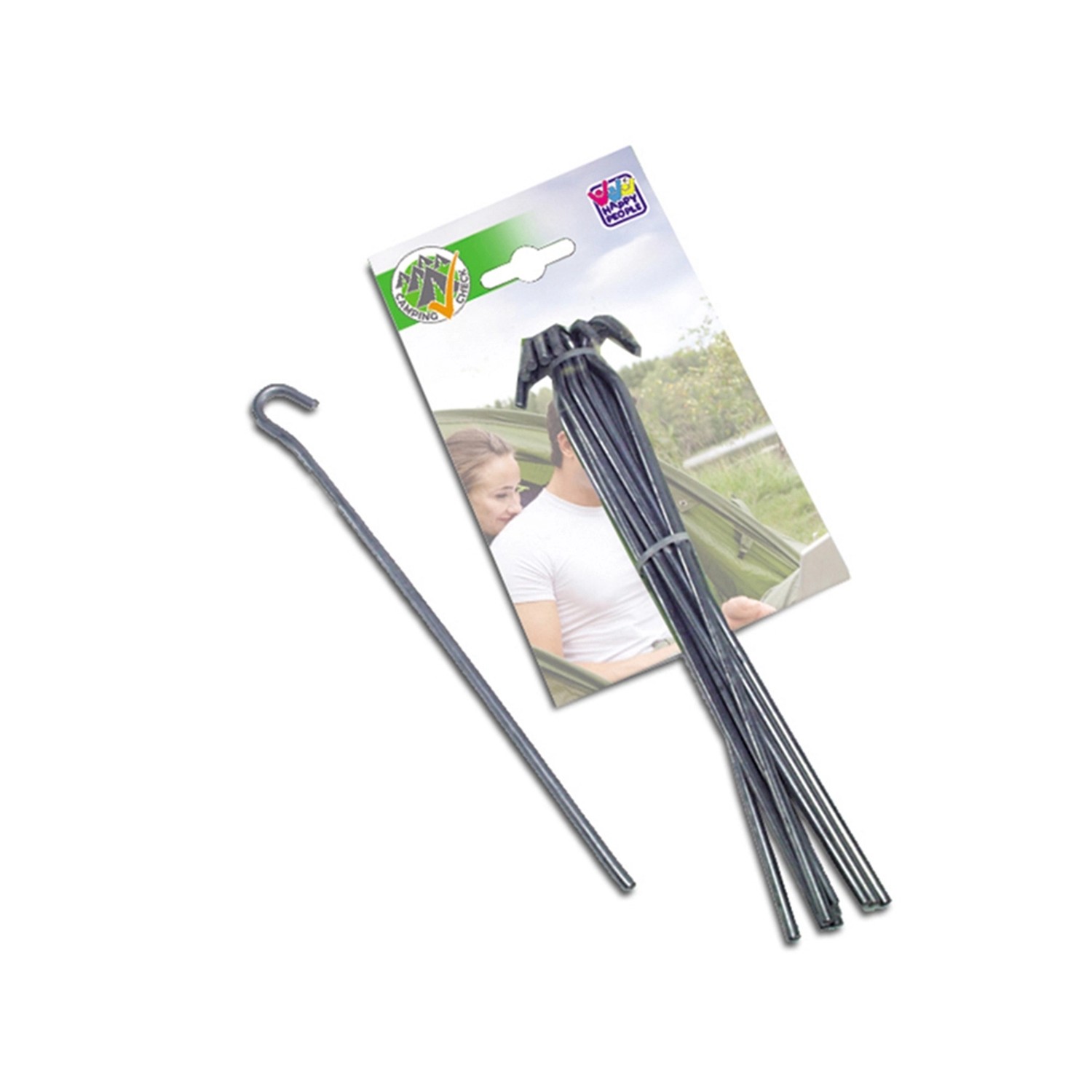 Happy People Stanové hřebíky, pozinkované, 10 ks, 20 cm
