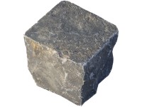 Euro Stone Čedičová dlažební kostka, štípaná ze všech stran, černá, 9 x 9 x 9 cm