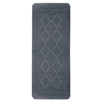 Kleine Wolke Protiskluzová podložka do vany Arosa antracitová 36 x 92 cm