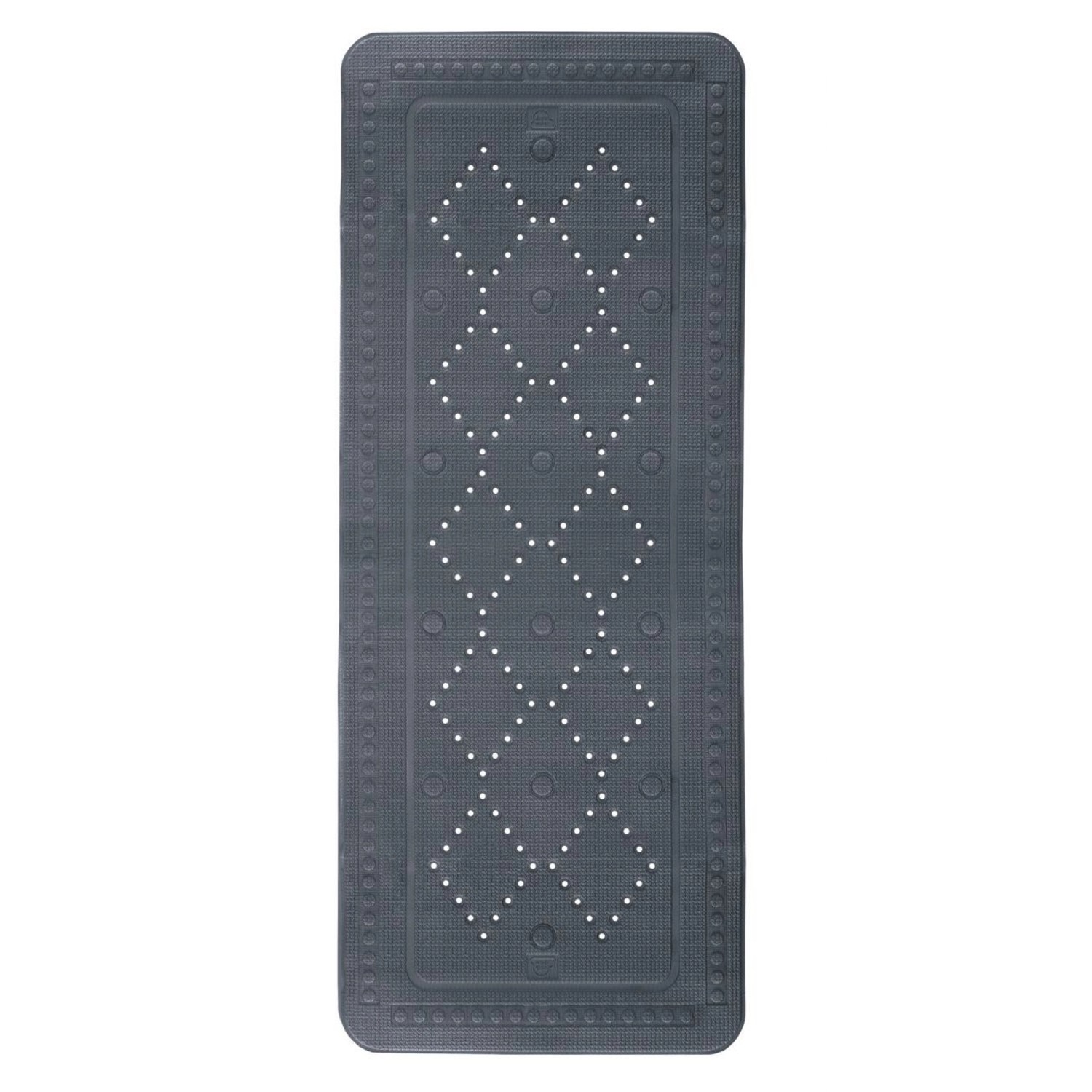 Kleine Wolke Protiskluzová podložka do vany Arosa antracitová 36 x 92 cm