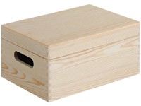 KESPER Víceúčelový skladovací box s výklopným víkem borovice 23 x 29 x 39 cm KESPER Víceúčelový skladovací box s výklopným víkem borovice 23 x 29 x 39 cm