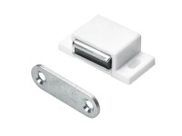 Hettich Nábytkový magnet, kov/plast, 5 kg, bílá